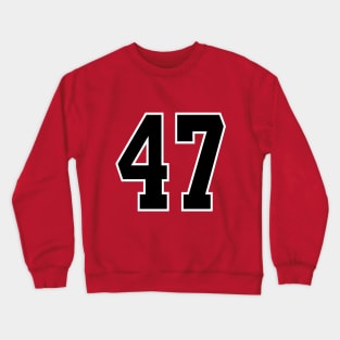 Number 47 Crewneck Sweatshirt